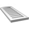 Ekena Millwork Arch Top Surface Mount PVC Gable Vent: Functional, w/ 2"W x 1-1/2"P Brickmould Frame, 12"W x 30"H GVPAR12X3002SF - alternate 3